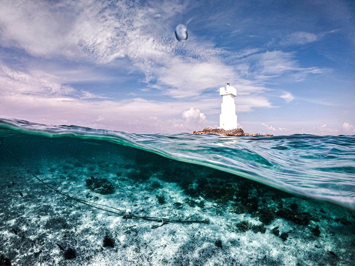 snorkeling isla mujeres el farito